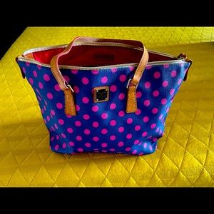Dooney & Bourke Blue/Pink bag
